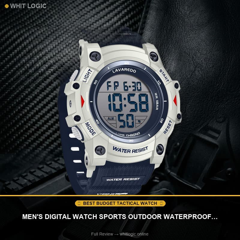 Men's Digital Watch Sports Outdoor Waterproof Watches for Men with LED Backlight Alarm Stopwatch Mens Watches Digital Chronograph Military Date