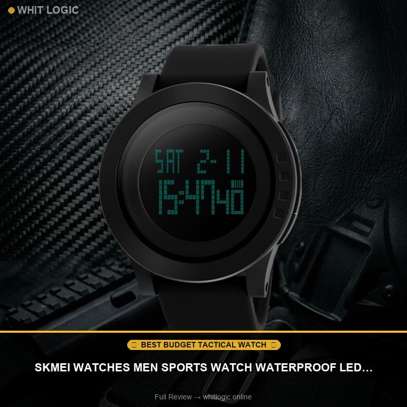 SKMEI Watches Men Sports Watch Waterproof LED Digital Watch 1142