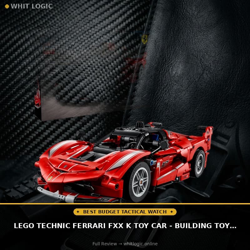 LEGO Technic Ferrari FXX K Toy Car - Building Toy for Girls & Boys, Ages 10+ - Cool Birthday Gift for Kids - Race Car Model for Play & Display - 42212