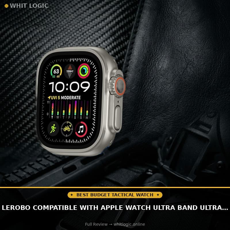 Lerobo Compatible with Apple Watch Ultra Band Ultra 3 2 1 49mm Series 11/10 46mm Series 9/8/7 45mm Series 6/5/4/SE3/SE2/SE 44mm S3/2/1 42mm, Ocean Silicone Fashion Watch Strap for Men, Light Blue